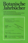 Cover: Special Issue "The evolution of flower syndromes" - E. Schweizerbart