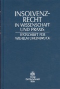 Cover: Insolvenzrecht in Wissenschaft und Praxis - Otto Schmidt Verlag