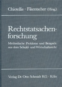 Abbildung von: Rechtstatsachenforschung - Otto Schmidt Verlag