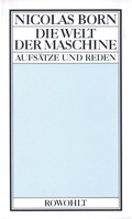 Cover: Die Welt der Maschine - Rowohlt