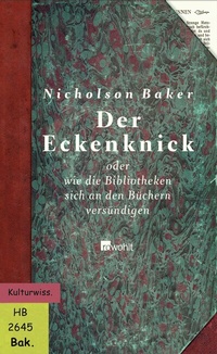 Abbildung von: Der Eckenknick - Rowohlt