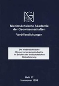 Cover: Die nieders&auml;chsische Wasserversorgungsindustrie im Zeichen der wirtschaftlichen Globalisierung - Schweizerbart'sche, E.