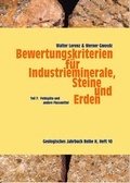Cover: Bewertungskriterien f&uuml;r Industrieminerale, Steine und Erden - Schweizerbart'sche, E.