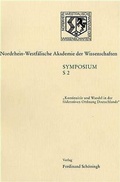 Abbildung von: Kontinuität und Wandel in der föderativen Ordnung Deutschlands - Brill | Schöningh
