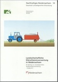Abbildung von: Landwirtschaftliche Klärschlammverwertung in Niedersachsen - E. Schweizerbart