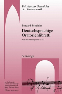 Abbildung von: Deutschsprachige Oratorienlibretti - Brill | Schöningh