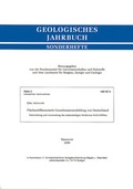 Cover: Fl&auml;chendifferenzierte Grundwasserneubildung von Deutschland - Schweizerbart'sche, E.