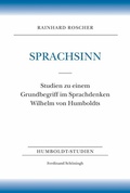 Cover: Sprachsinn - Brill Deutschland
