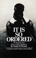 Cover: It Is So Ordered - WW Norton & Co
