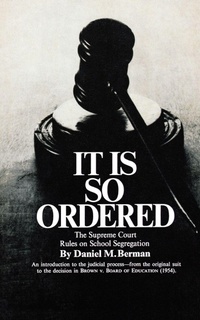 Enlarge image Cover: It Is So Ordered - WW Norton & Co