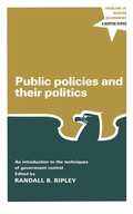Cover: Public Policies and Their Politics - WW Norton & Co