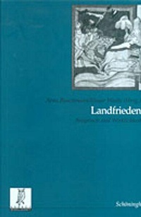 Enlarge image Cover: Landfrieden - Brill Deutschland
