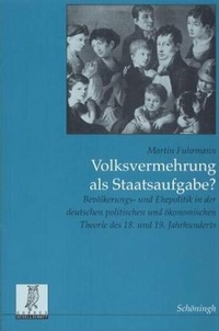 Abbildung von: Volksvermehrung als Staatsaufgabe? - Brill | Schöningh
