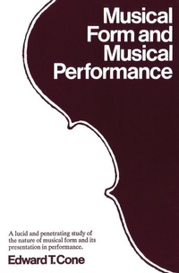 Enlarge image Cover: Musical Form and Musical Performance - WW Norton & Co