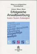 Cover: Erfolgreiche Anwaltswerbung - Otto Schmidt Verlag