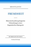 Cover: Fremdheit - Brill Deutschland