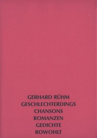 Abbildung von: Geschlechterdings - Rowohlt
