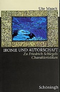 Cover: Ironie und Autorschaft - Brill Deutschland