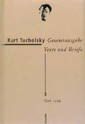 Cover: Gesamtausgabe Texte und Briefe 3 - Rowohlt