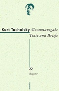 Cover: Gesamtausgabe Texte und Briefe 22 - Rowohlt