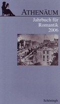 Cover: Athen&auml;um Jahrbuch f&uuml;r Romantik - Brill Deutschland
