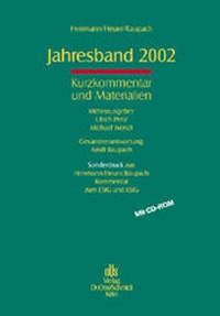 Abbildung von: Herrmann /Heuer /Raupach, Jahresband 2002 - Otto Schmidt Verlag