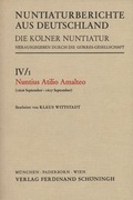 Cover: Nuntius Atilio Amalteo - Brill | Sch&ouml;ningh