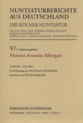 Cover: Nuntius Antonio Albergati - Brill Deutschland