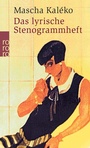 Bild: Das lyrische Stenogrammheft / Kleines Lesebuch für Große - Rowohlt Taschenbuch