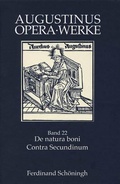 Cover: De natura boni /Contra Secundinum Manichaeum - Brill Deutschland