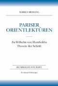 Cover: Pariser Orientlekt&uuml;ren - Brill Deutschland