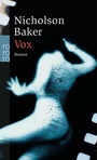 Cover: Vox - Rowohlt Taschenbuch