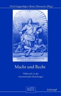 Cover: Macht und Recht - Brill Deutschland GmbH