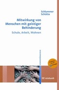 Cover: Mitwirkung von Menschen mit geistiger Behinderung - Ernst Reinhardt Verlag