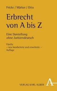 Abbildung von: Erbrecht von A bis Z - Karl Alber Verlag