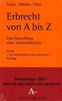 Cover: Erbrecht von A bis Z - Karl Alber Verlag