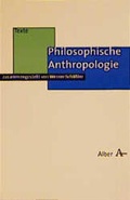 Cover: Philosophische Anthropologie - Karl Alber Verlag