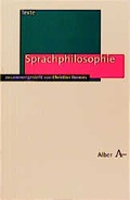 Cover: Sprachphilosophie - Karl Alber Verlag