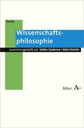Cover: Wissenschaftsphilosophie - Karl Alber Verlag
