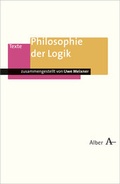 Cover: Philosophie der Logik - Karl Alber Verlag