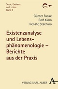 Cover: Existenzanalyse und Lebensph&auml;nomenologie - Karl Alber Verlag