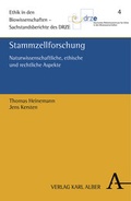 Cover: Stammzellforschung - Karl Alber Verlag