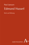 Cover: Edmund Husserl - Karl Alber Verlag