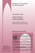 Cover: Amor divino - Amor profano - Brill Deutschland GmbH