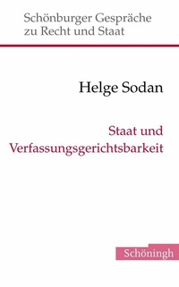 Abbildung von: Staat und Verfassungsgerichtsbarkeit - Brill | Schöningh