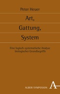 Cover: Art, Gattung, System - Karl Alber Verlag