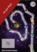 Cover: Spielplan Sternenfahrtspiel im 5er-Pack. - Ernst Reinhardt Verlag