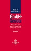Cover: Gmbh-Gesetz - Otto Schmidt Verlag