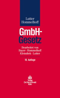 Abbildung von: Gmbh-Gesetz - Otto Schmidt Verlag
