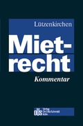 Cover: Mietrecht - Otto Schmidt Verlag